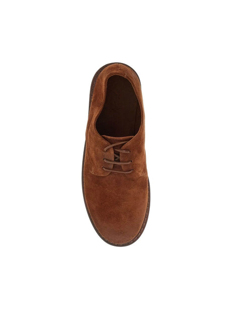 MARSÈLL-Suede Derby Shoes-JOHN JULIA