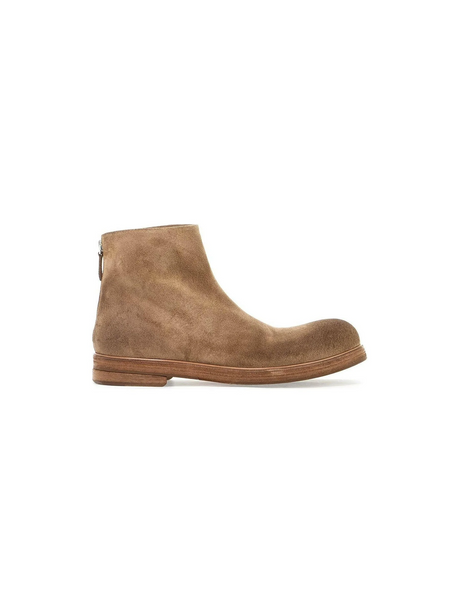 Zucca Zeppa Suede Boots.