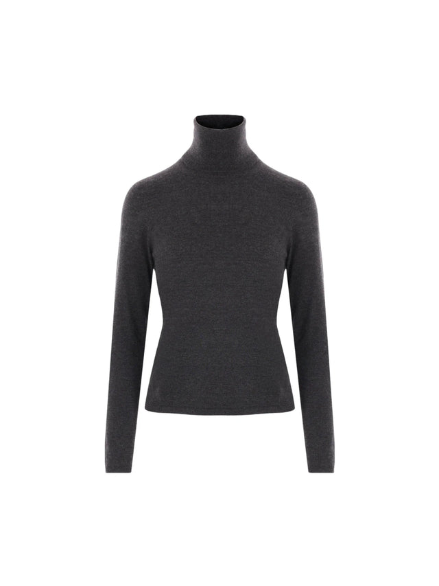 MAX MARA-Adda Cashmere Turtleneck Sweater-JOHN JULIA