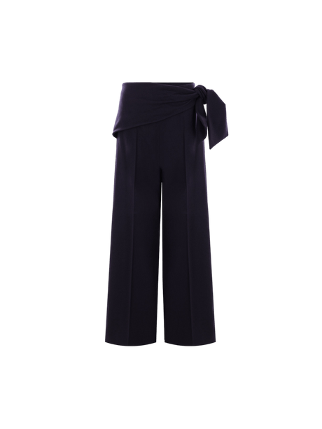 Arsenio Wide-leg Wool Trousers-MAX MARA-JOHN JULIA