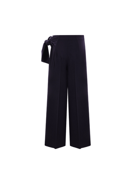 Arsenio Wide-leg Wool Trousers-MAX MARA-JOHN JULIA