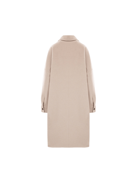 Baruffa Cashmere Oversize Coat-MAX MARA ATELIER-JOHN JULIA