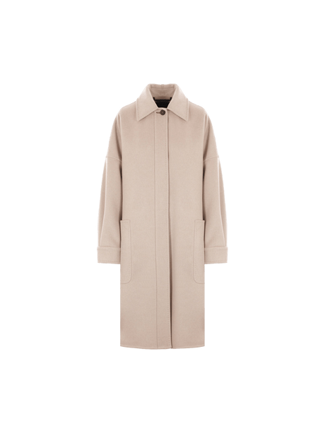 Baruffa Cashmere Oversize Coat-MAX MARA ATELIER-JOHN JULIA