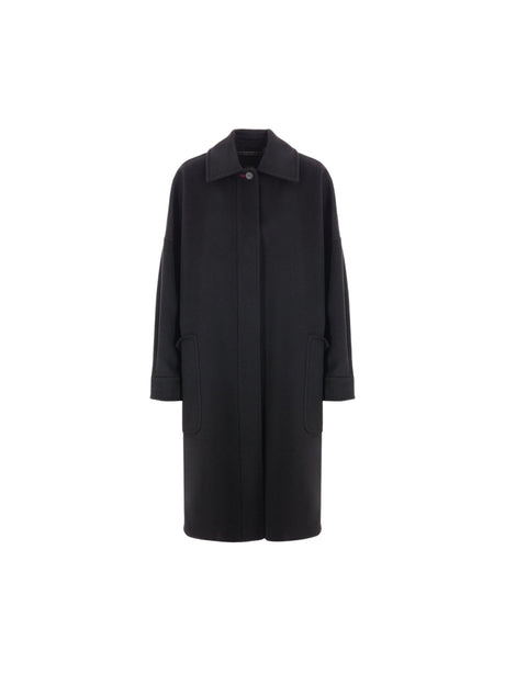 Cashmere Oversize Baruffa Coat-MAX MARA ATELIER-JOHN JULIA