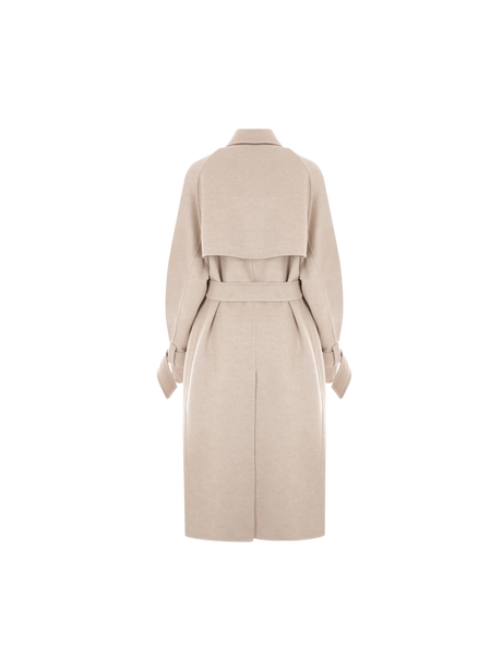 Double-Breasted Cashmere Coat-Max Mara Atelier-JOHN JULIA