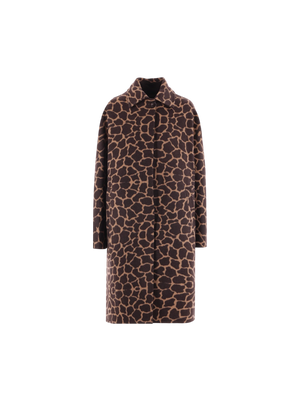 Ortica Single-Breasted Wool Coat-Max Mara Atelier-JOHN JULIA