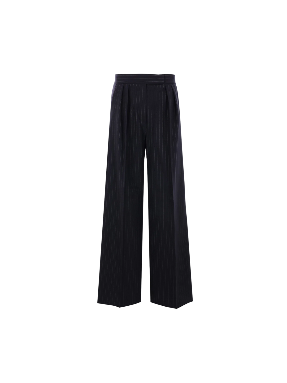 Bacca Wide-leg Pinstripe Wool Trousers MAX MARA