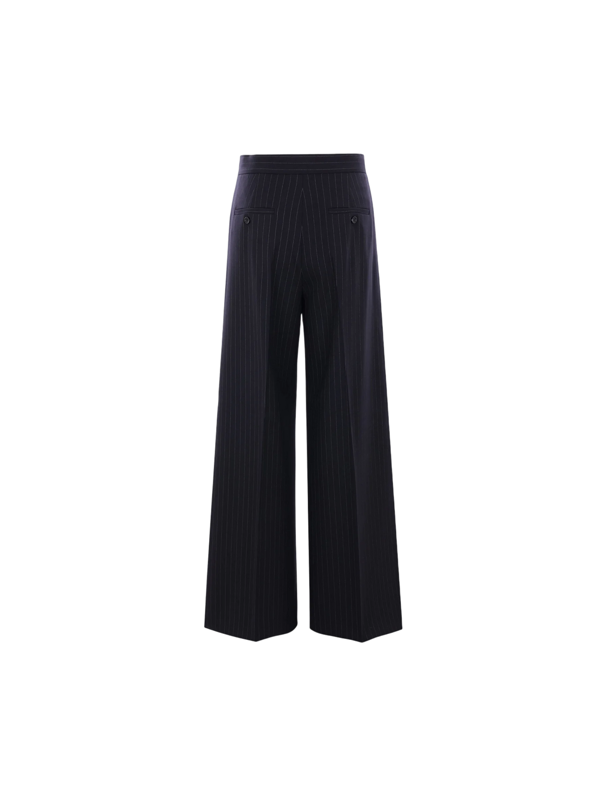 Bacca Wide-leg Pinstripe Wool Trousers MAX MARA