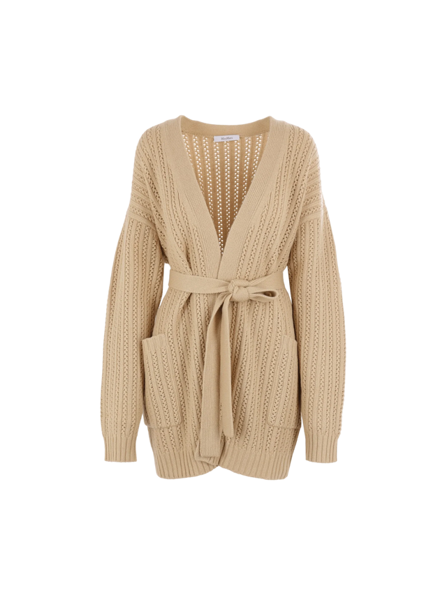 Balzac Wool Cashmere Cardigan-Max Mara-JOHN JULIA