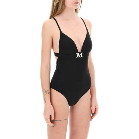 Black Cecilia One-Piece Swimsuit MAX MARA BEACHWEAR JOHN JULIA.