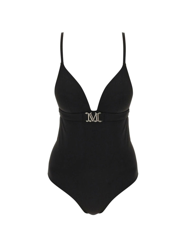 Black Cecilia One-Piece Swimsuit MAX MARA BEACHWEAR JOHN JULIA.