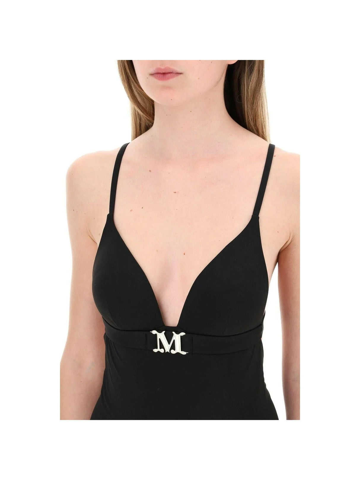 Black Cecilia One-Piece Swimsuit MAX MARA BEACHWEAR JOHN JULIA.