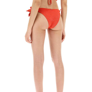 Coral Lurex Bikini Bottoms MAX MARA BEACHWEAR JOHN JULIA.