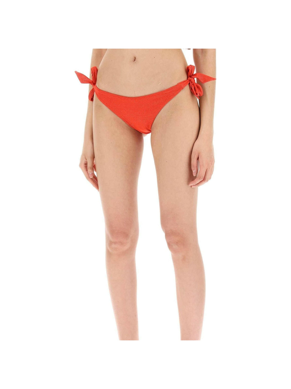 Coral Lurex Bikini Bottoms MAX MARA BEACHWEAR JOHN JULIA.