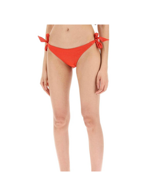 Coral Lurex Bikini Bottoms MAX MARA BEACHWEAR JOHN JULIA.