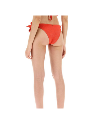 Coral Lurex Bikini Bottoms MAX MARA BEACHWEAR JOHN JULIA.