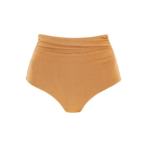 Orange Lurex Bikini Briefs MAX MARA BEACHWEAR JOHN JULIA.