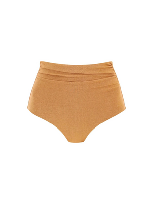 Orange Lurex Bikini Briefs MAX MARA BEACHWEAR JOHN JULIA.