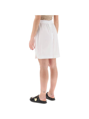 Flared Beachwear Shorts-Max Mara Beachwear-JOHN JULIA