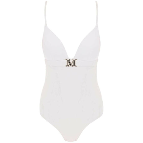 White Cecilia One-Piece Swimsuit MAX MARA BEACHWEAR JOHN JULIA.