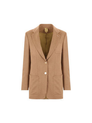 Blasy Single-Breasted Wool Jacket-Max Mara-JOHN JULIA