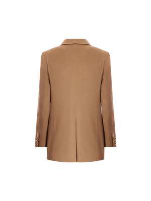 Blasy Single-Breasted Wool Jacket-Max Mara-JOHN JULIA