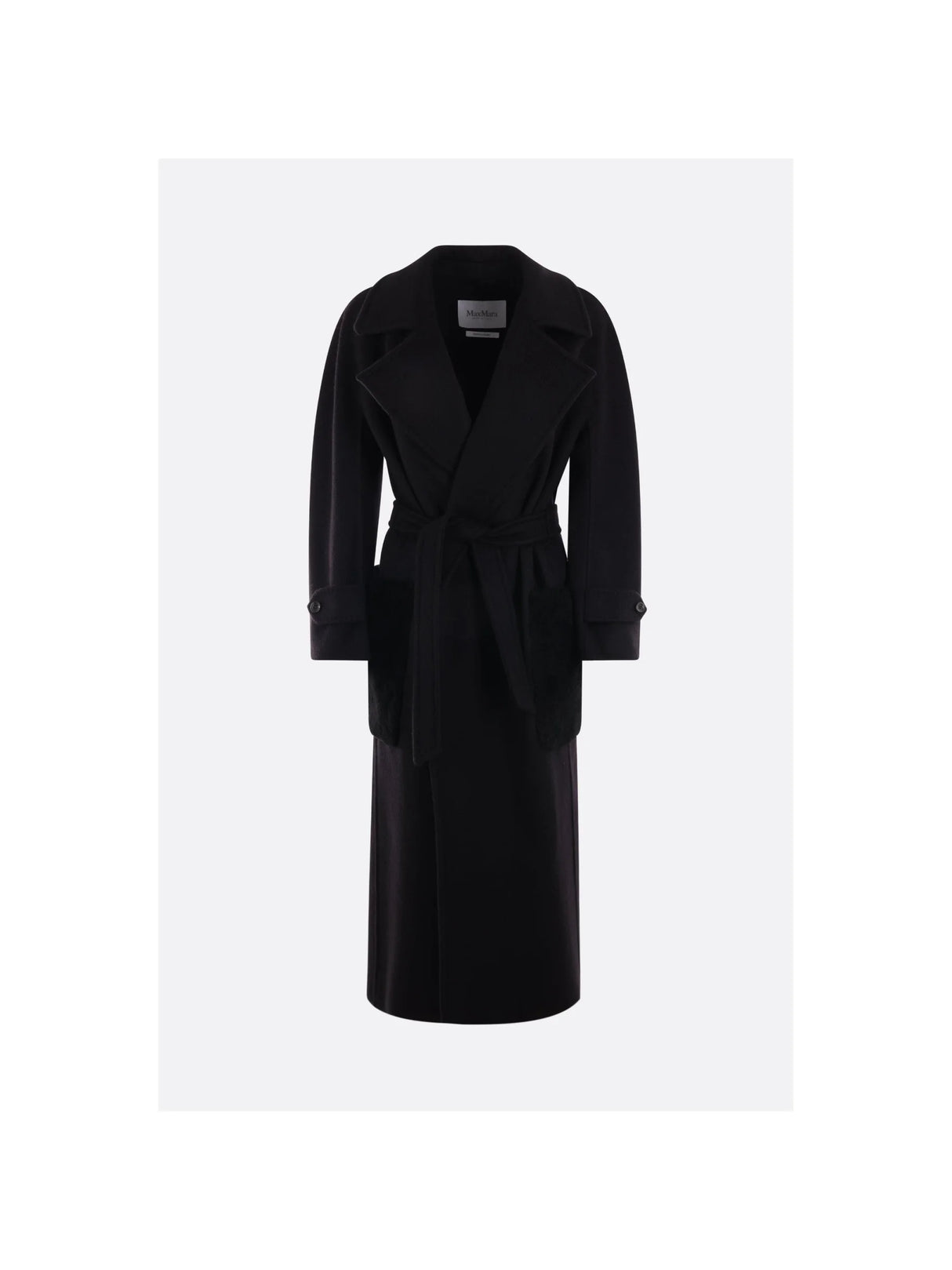 MAX MARA-Cashmere Wrap Coat-JOHN JULIA