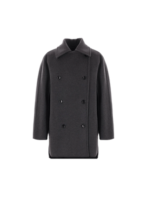 Double-breasted Wool and Cashmere Coat-MAX MARA-JOHN JULIA