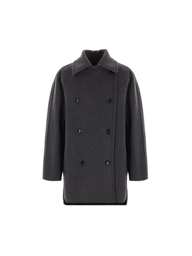 Double-breasted Wool and Cashmere Coat-MAX MARA-JOHN JULIA