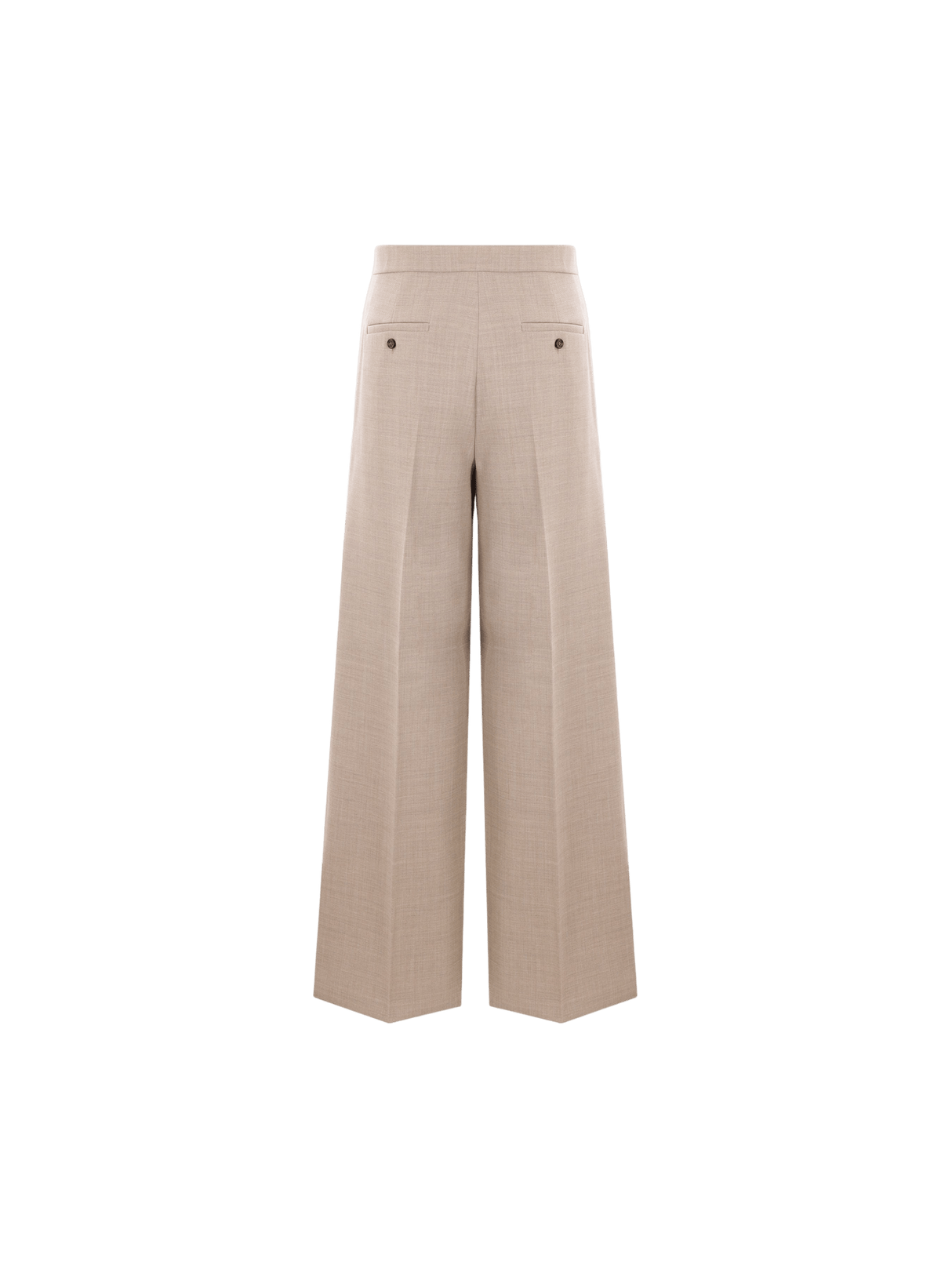 Entrata Wide-leg Wool Trousers-MAX MARA-JOHN JULIA