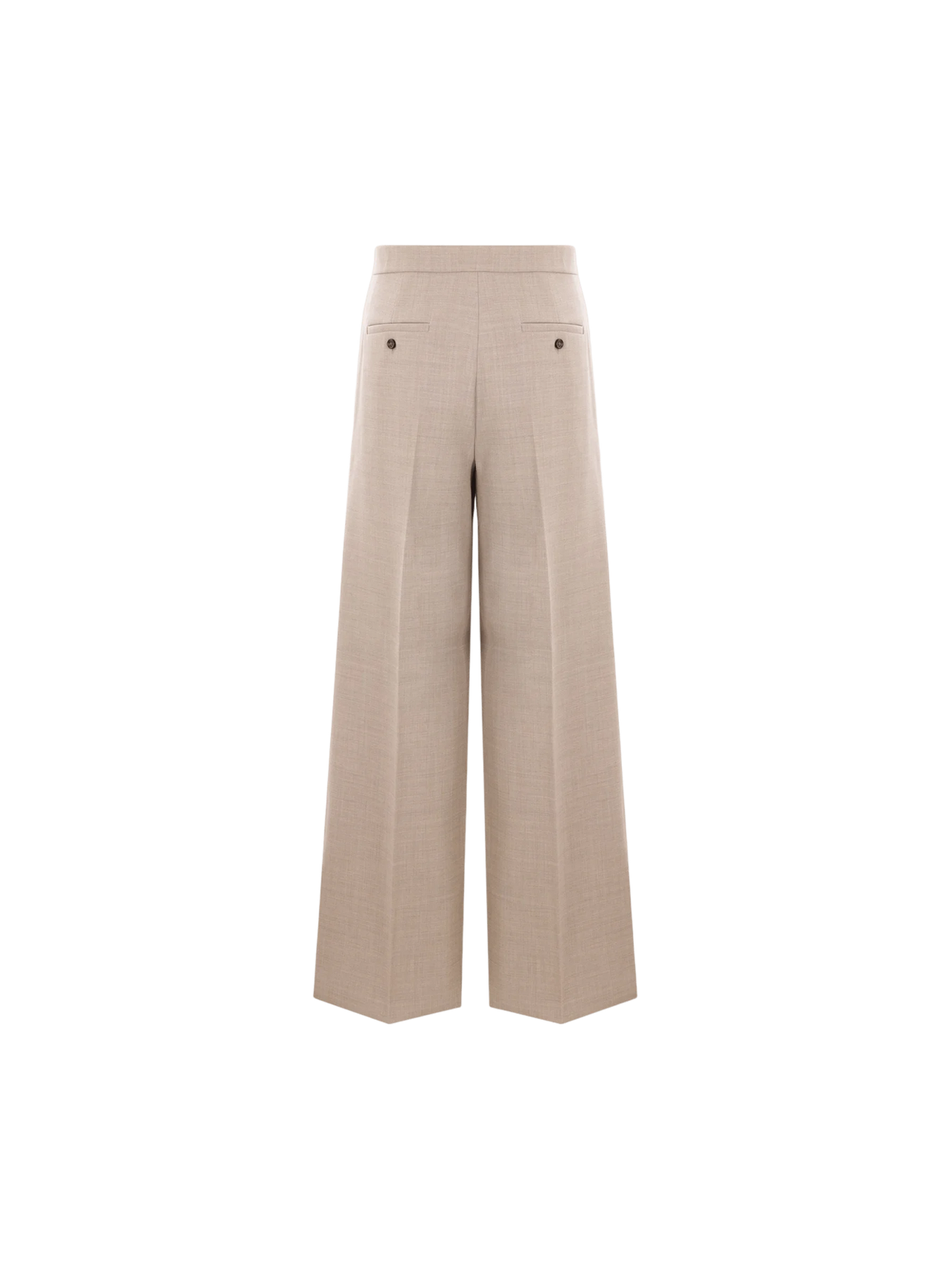 Entrata Wide-leg Wool Trousers-MAX MARA-JOHN JULIA