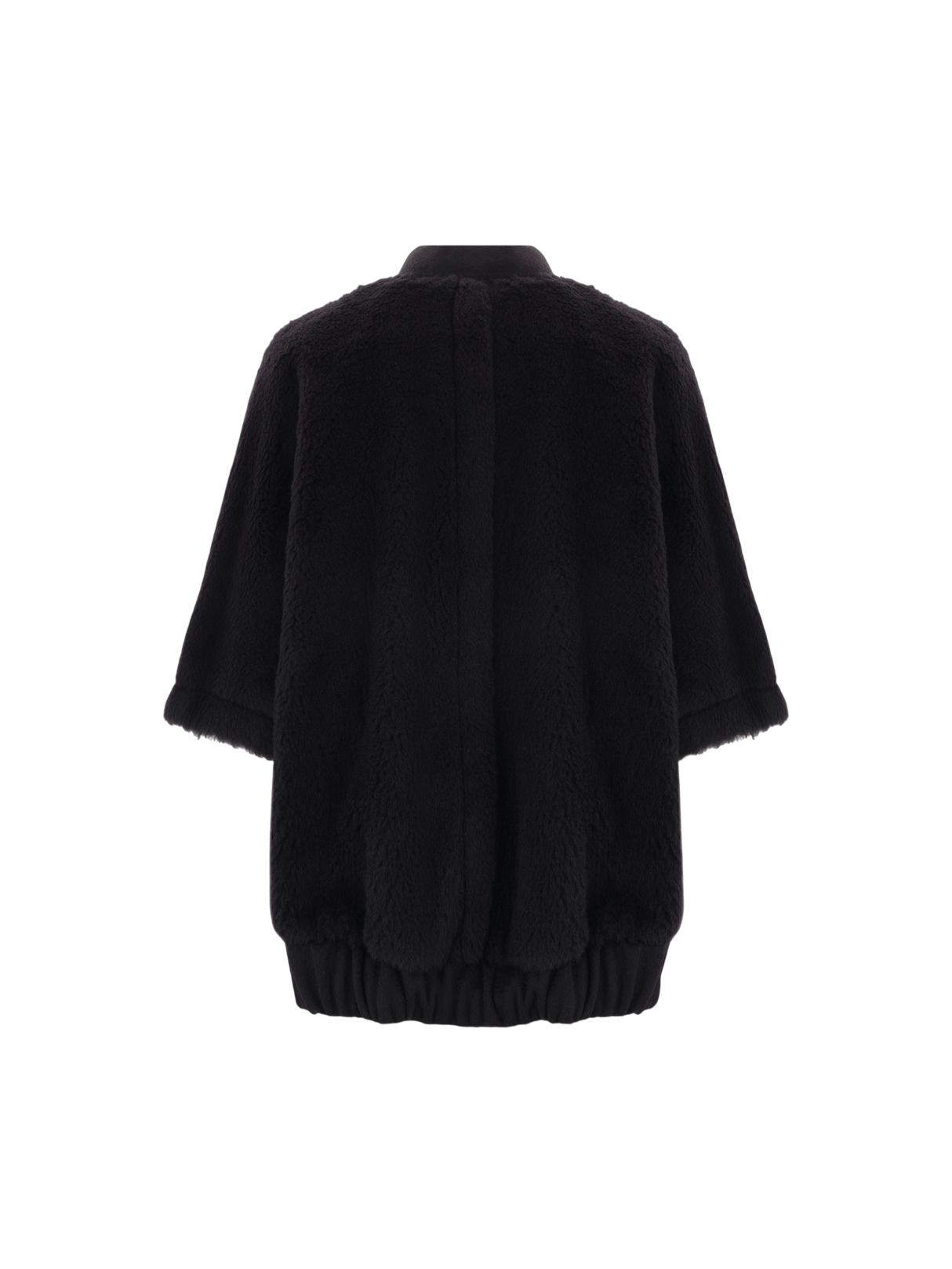 MAX MARA-Full-zip Teddy Cape-JOHN JULIA