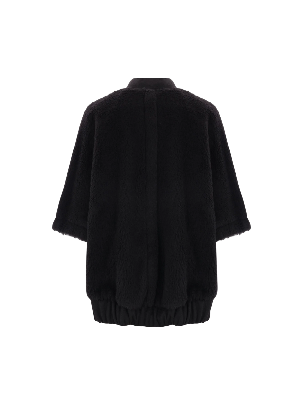 MAX MARA-Full-zip Teddy Cape-JOHN JULIA