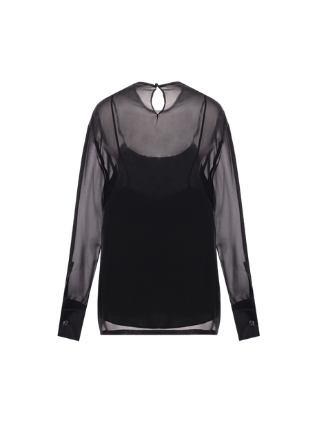 Georgette Blouse-MAX MARA-JOHN JULIA