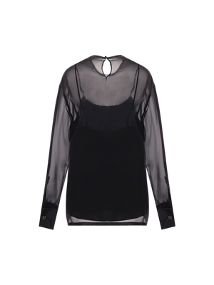 Georgette Blouse-MAX MARA-JOHN JULIA