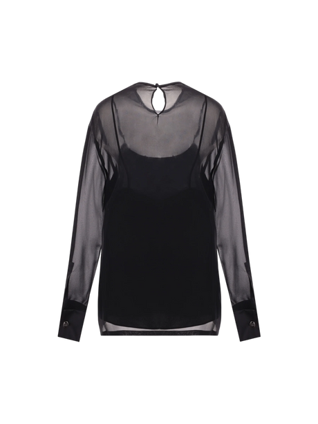 Georgette Blouse-MAX MARA-JOHN JULIA