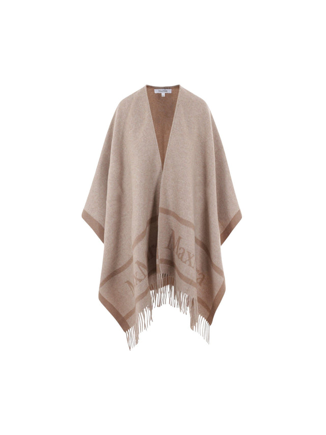 Hilde Wool Cape-MAX MARA-JOHN JULIA