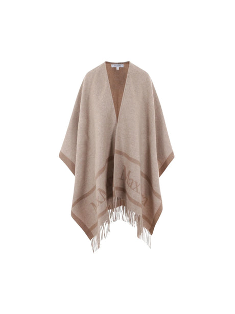 Hilde Wool Cape-MAX MARA-JOHN JULIA