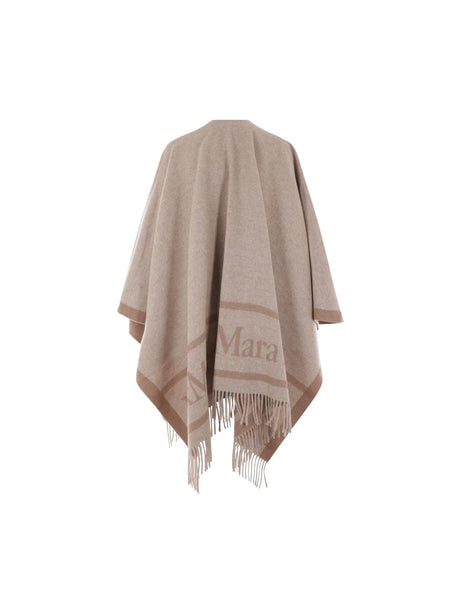 Hilde Wool Cape-MAX MARA-JOHN JULIA