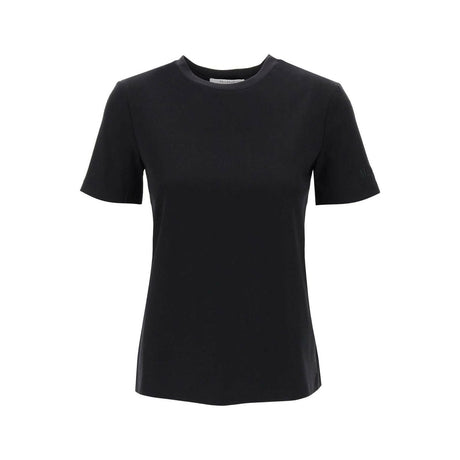 Black Cosmo Leisure Stretch-Cotton T-Shirt MAX MARA LEISURE JOHN JULIA.