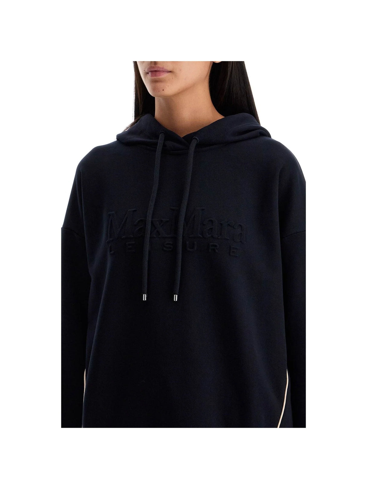 Hooded Sweatshirt With Piping