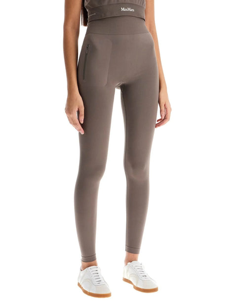 Logo Print Sport Leggings-Max Mara Leisure-JOHN JULIA