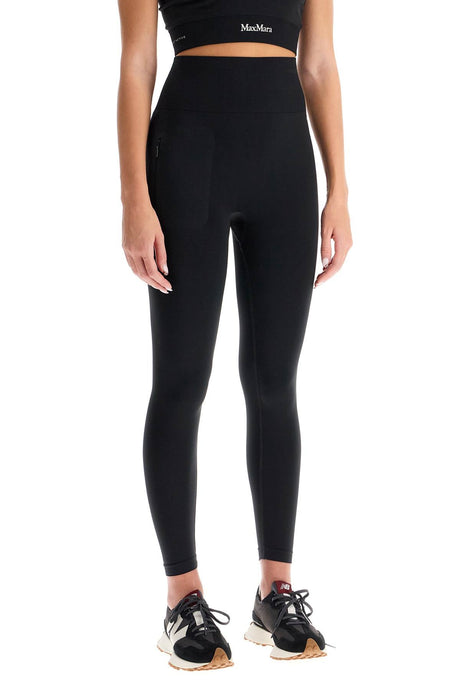 Fire Sport Leggings With Logo Print