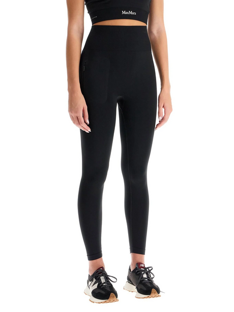 Logo Print Sport Leggings-Max Mara Leisure-JOHN JULIA