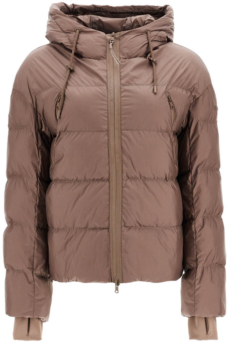 Short Down Jacket With Hood C