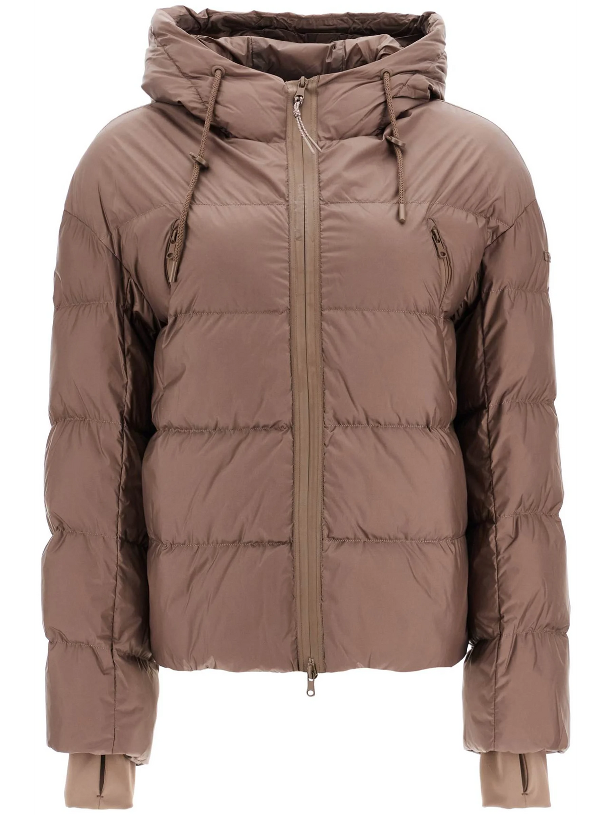 Short Down Jacket With Hood C