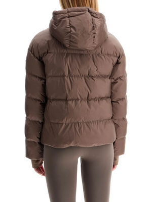 Short Down Jacket With Hood C