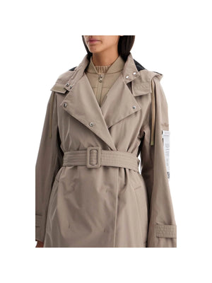 Waterproof Trench Coat With Inner Vest