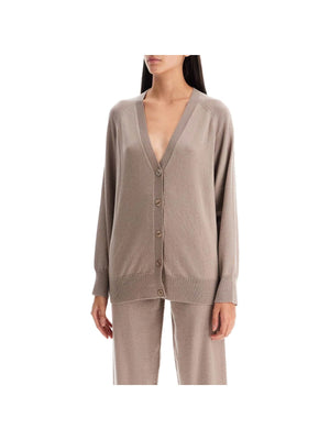 MAX MARA LEISURE-Wool and Cashmere Cardigan-JOHN JULIA