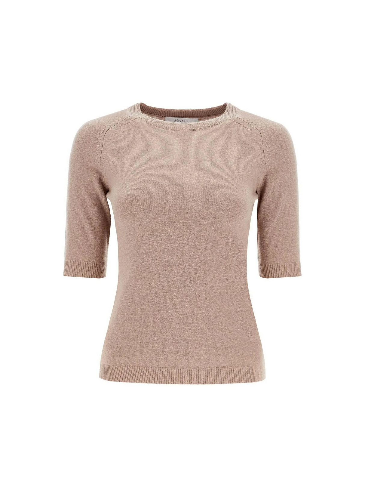 'Wool And Cashmere Knit Top 'C.